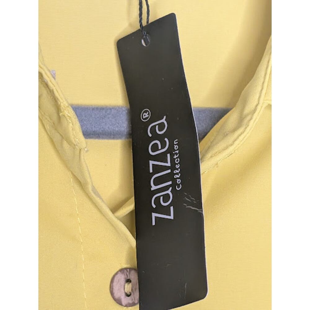 ZANZEA Collection mustard yellow set womens size XXL NWT Bohemian Corpcore - Picture 3 of 10